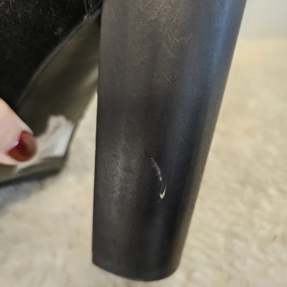 NWOT - Charles David Lace Up Boots - Picture 7 of 9